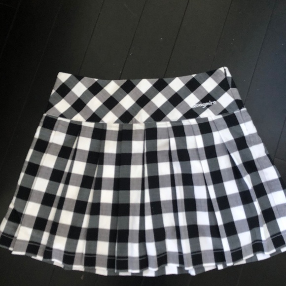 Gingham print pleated golf skort - Picture 1 of 4